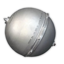 Monopropellant Tank with Stiff-Plastic Separation Device (Diaphragm)