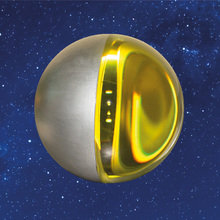 Spherical Glass Satellite "BLITZ"