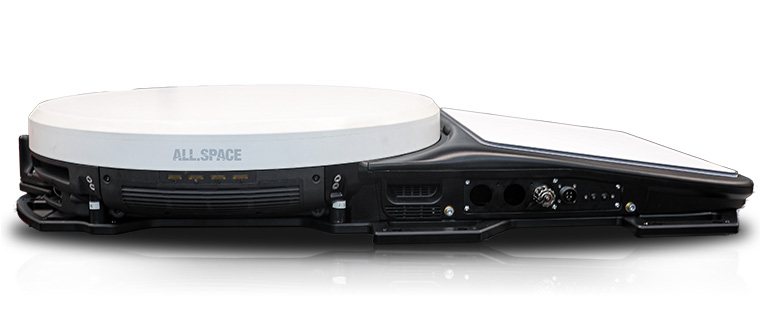 Hydra 4 — Quad-Link Multi-Band MilSatCom Terminal