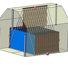 Deployment Mechanism of Large Flat Antenna