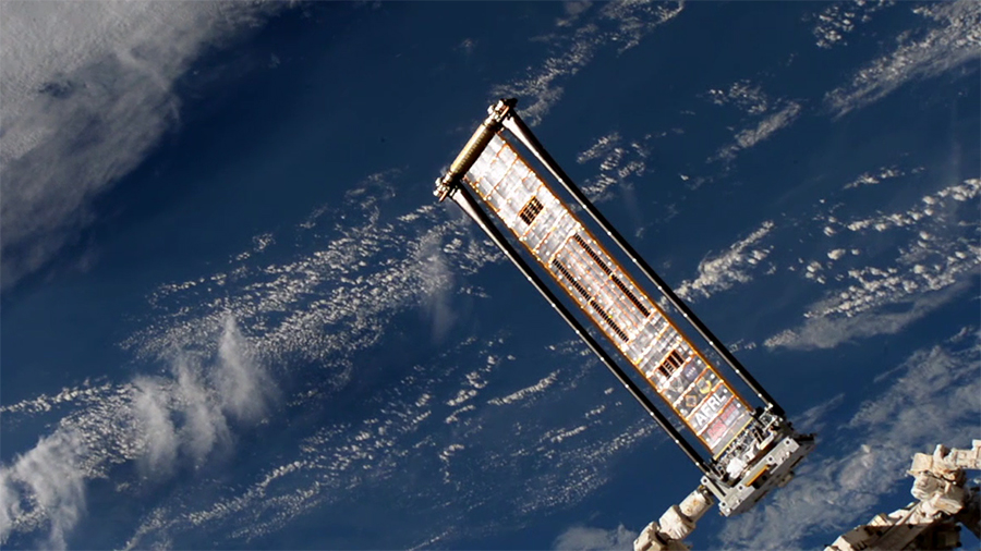 ROSA Roll-Out Solar Array