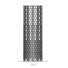 Load-bearing Structure of the Enclosure. Type 3