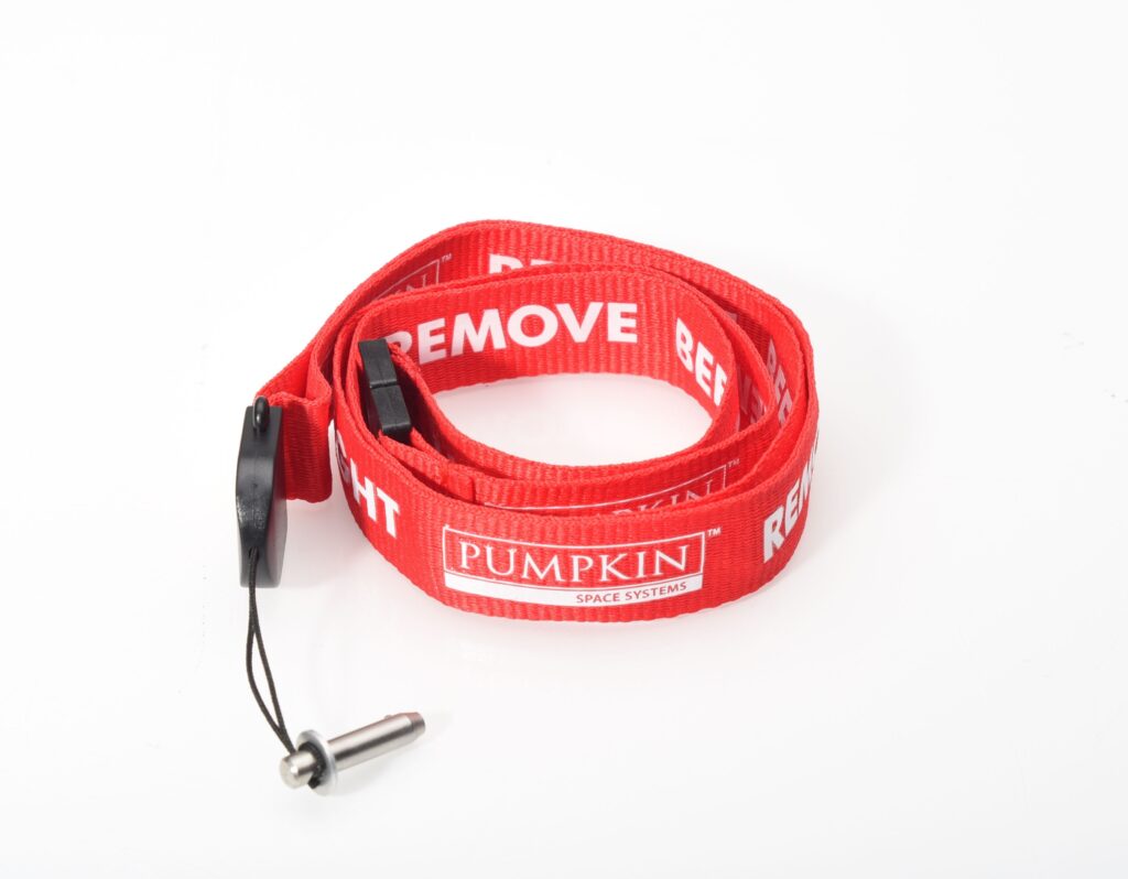 Remove-Before-Flight (RBF) Pin and Lanyard