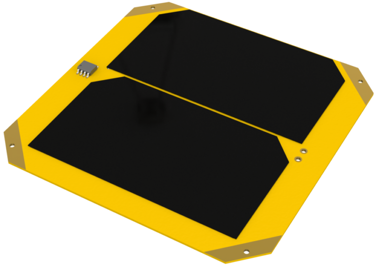 CubeSat Kit Fixed Solar Panel: End Panel