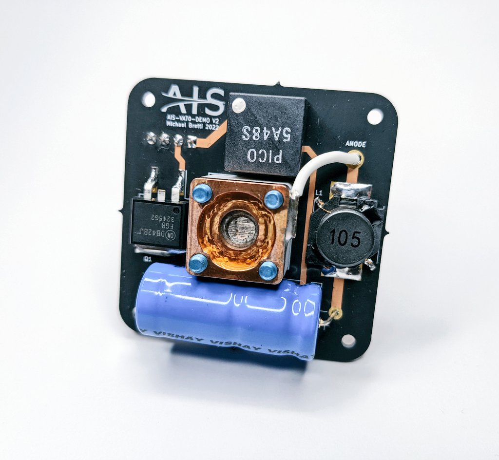 AIS-VAT0-DEMO Educational DIY Micro Vacuum Arc Thruster Kit