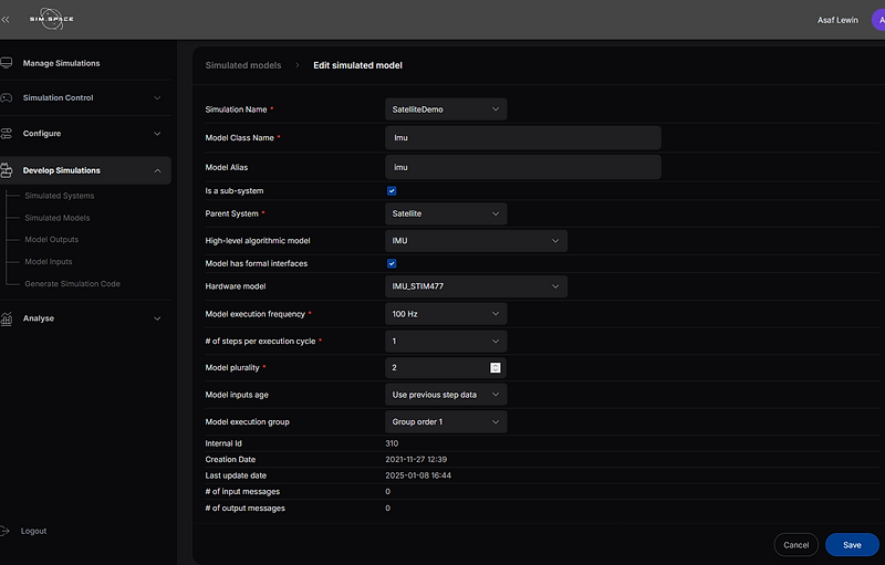 Simulation Code Generation Tool