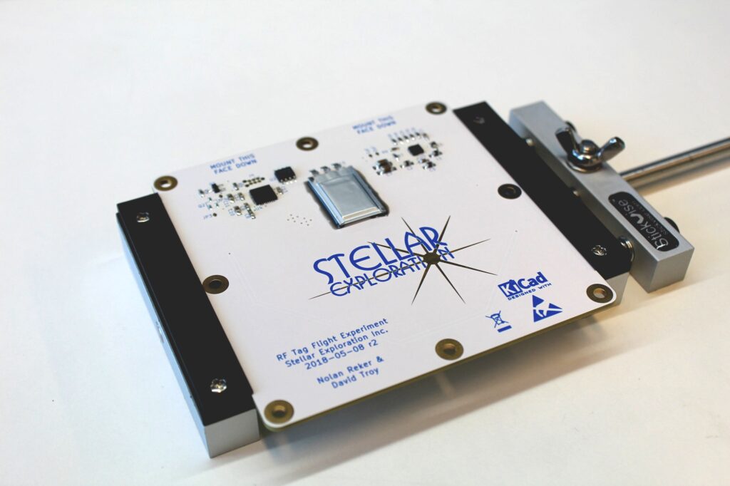 Passive Nanosatellite Tracking and Telemetry RF Tag