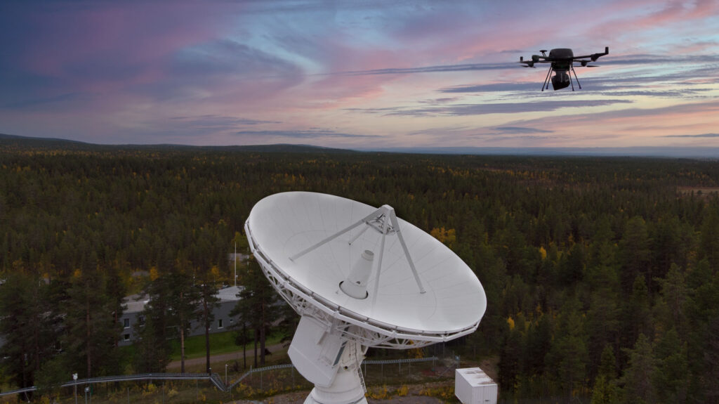 Quadsat Antenna Measurement System