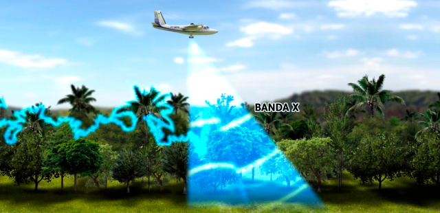 ORBISAR X/P-Band Airborne SAR Survey Service