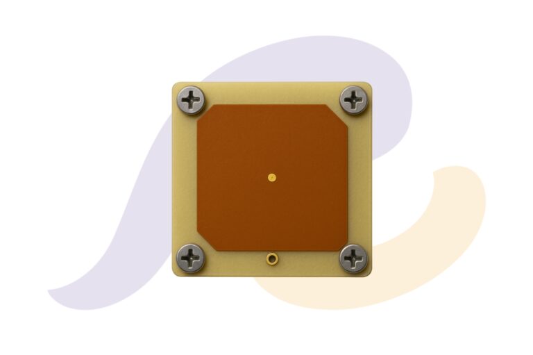 S-Band Single Patch Antenna (2025–2110 MHz)